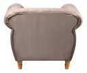 Ver imagem 3 de Sofá Nobreza Poltrona Chesterfield Vintage Retrô Clássico Veludo Capuccino