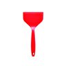 Duas Espátula Larga Cabo Maciço 25,8cm em Silicone Vermelho Unyhome. - 2