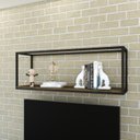 Ver mais imagens de Estante para TV até 50 Polegadas 187CMX285CM 5 Prateleiras Estilo Industrial Active Yescasa Marrom