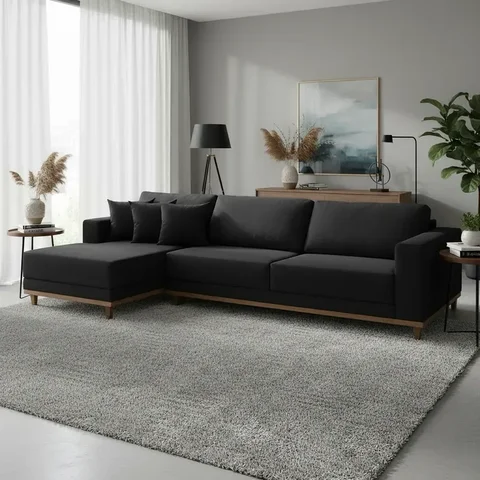 Sofá Cronos 03 Metros Chaise Lado Esquerdo Meu Sofá Online