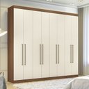 Ver imagem 2 de Guarda Roupa Casal 8 Portas 4 Gavetas Master Vip