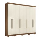 Ver imagem 5 de Guarda Roupa Casal 8 Portas 4 Gavetas Master Vip com Pés