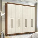 Ver imagem 2 de Guarda Roupa Casal 8 Portas 4 Gavetas Master Vip com Pés