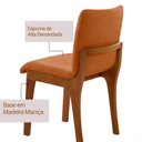 Ver imagem 4 de Conjunto de Jantar Bella 2 Cadeiras Caramelo Moderna