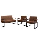 Ver imagem 2 de Kit Sofá 2 Lugares e 2 Poltronas Niterói