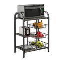 Ver imagem 2 de Fruteira 3 Cestas 3 Prateleiras com Apoio de Microondas Flex