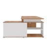 Mesa para Escritório Diretor em L 3 Gavetas 1 Porta Spring Yescasa - 9