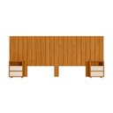 Ver imagem 3 de Cabeceira Extensível para Cama Solteiro/Casal/Queen/King Ripada 100% MDF