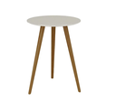 Ver imagem 1 de Mesa de Canto Belatrix - Alt 60 Diam 50 Off White