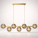 Ver imagem 6 de Pendente Jabuticaba Dourado 1,50m Mesa Sala de Jantar Bancada