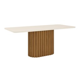 Conjunto Sala de Jantar Tampo MDF/Vidro 8 Cadeiras Mira - 5