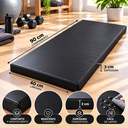 Ver imagem 2 de Colchonete Multiuso 90x40x3 cm para Yoga Academia Alongamento e Descanso