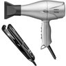 KIT TAIFF - SECADOR DE CABELO TAIFF UNIQUE 3100W 220V + PRANCHA STYLE PRATA PRO TITANIUM 230ºC BV - 1