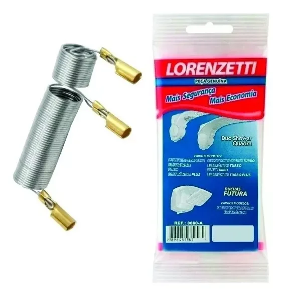 Ver imagem 3 de Resistência Duo Shower/ Quadra/ Futura 220v 7500w Lorenzetti