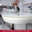 Ver imagem 7 de Conjunto Sala de Jantar Mesa Tampo MDF/Vidro com 6 Cadeiras Joana
