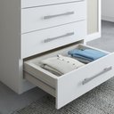 Ver imagem 5 de Cômoda 5 Gavetas Monique Branco - Panorama Móveis