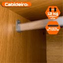 Ver mais imagens de Guarda-Roupa Casal França 6 Portas com 3 Gavetas Interna e 8 Nichos 2 Maleiros Cinamomo