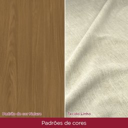 Conjunto Sala de Jantar Tampo Mdf/Vidro 4 Cadeiras Marie - 13