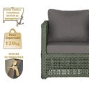 Ver imagem 4 de Mesa e 2 Poltronas Madri Corda Náutica Estofado 11 Trama Verde