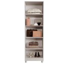 Ver imagem 2 de Multiuso Sapateira Sparta 2 Portas 5 Prateleiras 56cm Off White Benetil Móveis