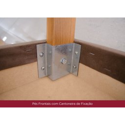 Conjunto Sala de Jantar Mesa Tampo MDF com 4 Cadeiras Marie - 10