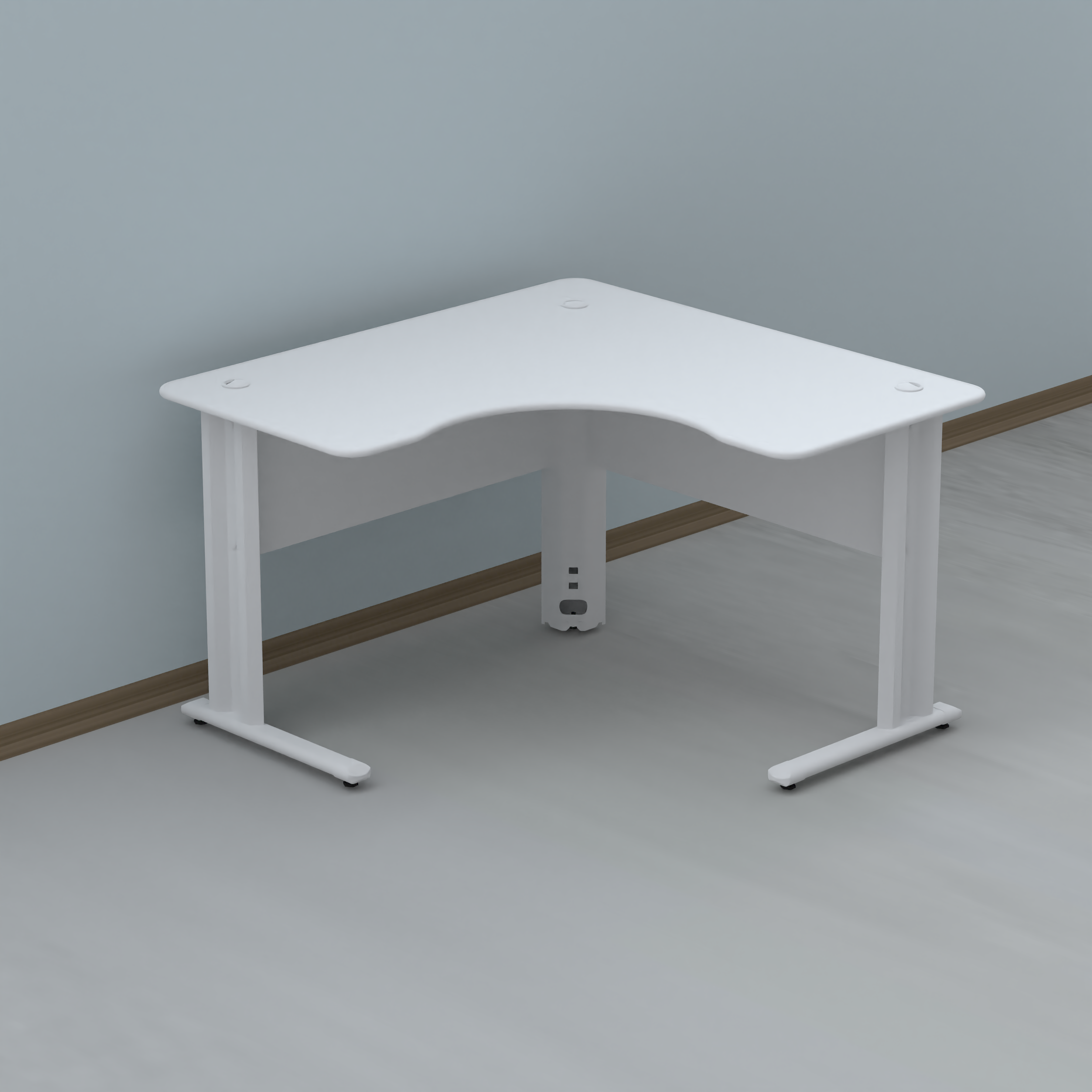 Mesa Estação de Trabalho em L 140x140cm ETP1414 Maxxi - 13