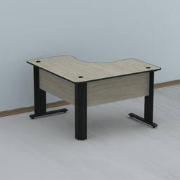 Mesa Estação de Trabalho em L 140x140cm ETP1414 Maxxi - 12