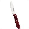 Faca Talher para Churrasco Jumbo Tramontina Aço Inox Madeira Tratada Polywood Vermelho - 5