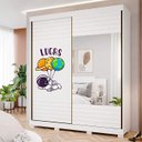 Ver imagem 1 de Adesivo para Guarda Roupa Astronauta e Planetas:46 X 70 Cm