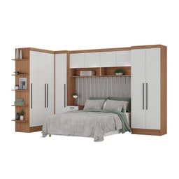 Guardo Roupa Modulado 10 Portas 6 Gavetas 7 Peças  - 6
