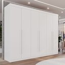 Ver imagem 1 de Guarda Roupa Casal 6 Portas 6 Gavetas Gramado 100% MDF