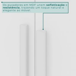 Guarda Roupa Casal 6 Portas 6 Gavetas Gramado 100% MDF - 8