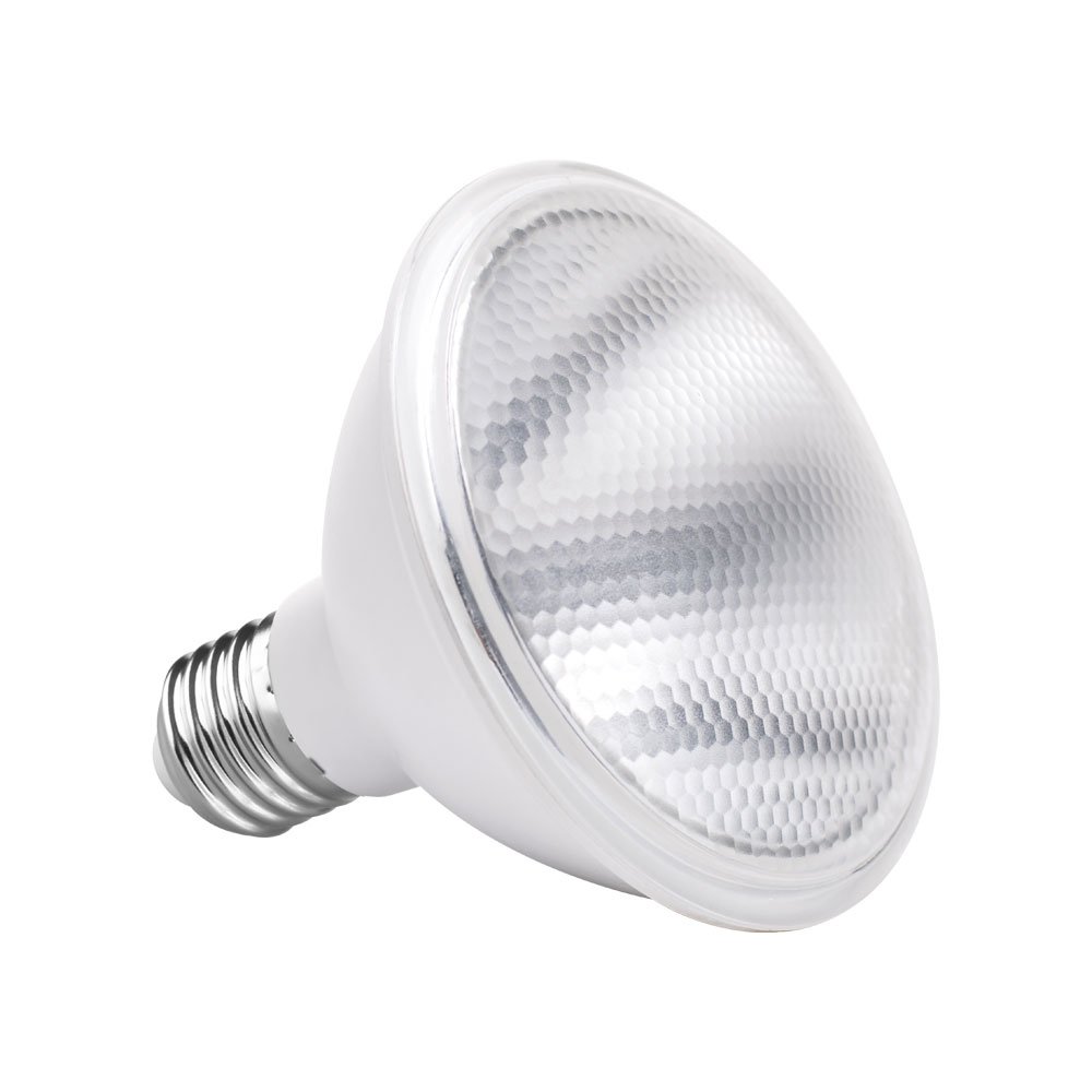 Kit 12 Spot Embutir Quadrado Recuado Par30 Branco + Lâmpada Led 10w 4000k - 6