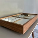 Ver imagem 3 de Bandeja Reta de Madeira para Servir Café para Visitas Talento Móveis