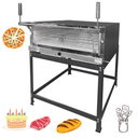 Ver imagem 3 de Forno de Pizza Industrial à Gás Refratário 80x60cm - MR Fogões