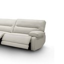 Ver imagem 6 de Sofá Sala de Estar Reclinável Retrátil 303cm Swift Linho Braque Offwhite G81 - Gran Belo