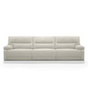 Ver imagem 4 de Sofá Sala de Estar Reclinável Retrátil 303cm Swift Linho Braque Offwhite G81 - Gran Belo