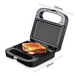 Sanduicheira e Grill Hq 750w Antiaderente Inox Hq-sg001 127v - 10