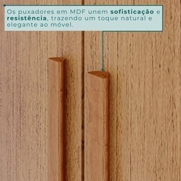 Guarda Roupa Casal 6 Portas 6 Gavetas Gramado 100% MDF - 8