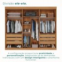 Ver imagem 6 de Guarda Roupa Casal 6 Portas 6 Gavetas Gramado 100% MDF