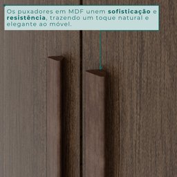 Guarda Roupa Casal 6 Portas 6 Gavetas Gramado 100% MDF - 8