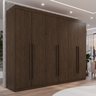 Guarda Roupa Casal 6 Portas 6 Gavetas Gramado 100% MDF - 1