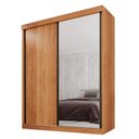 Ver imagem 3 de Guarda Roupa Casal 2 Portas de Correr 3 Gavetas Búzios 100% MDF