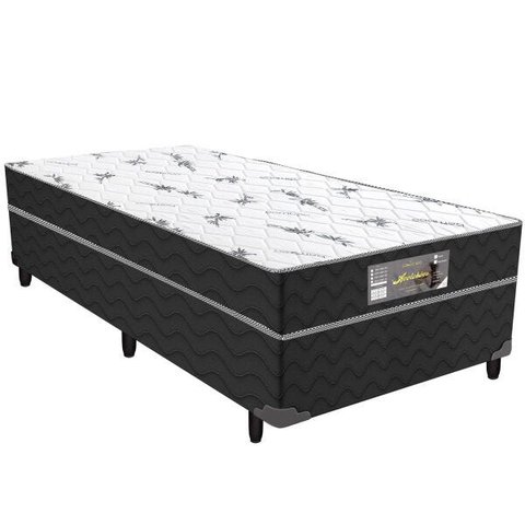 Cama Box Conjugada Solteiro Mola Ensacada 88x188x43