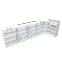 Ver imagem 6 de BALCÃO VITRINE EXPOSITOR M276.B (LOJA, CAIXA, COMÉRCIO) MUNDI MOVEIS