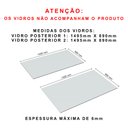 Ver mais imagens de BALCÃO VITRINE EXPOSITOR M276.B (LOJA, CAIXA, COMÉRCIO) MUNDI MOVEIS