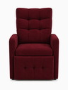 Ver imagem 1 de Poltrona Papai Luxo Reclinavel para Estenção de Cilios , Amamentação Organica* Sued*Marsala