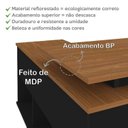 Ver mais imagens de Conjunto 2 Peças Escrivaninha Gold com Estante Hit Freijó Preto Artany