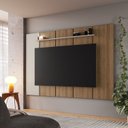 Ver imagem 1 de Painel para TV até 75 Polegadas 200cmx136cm Paris Marrom Arenas/Mel