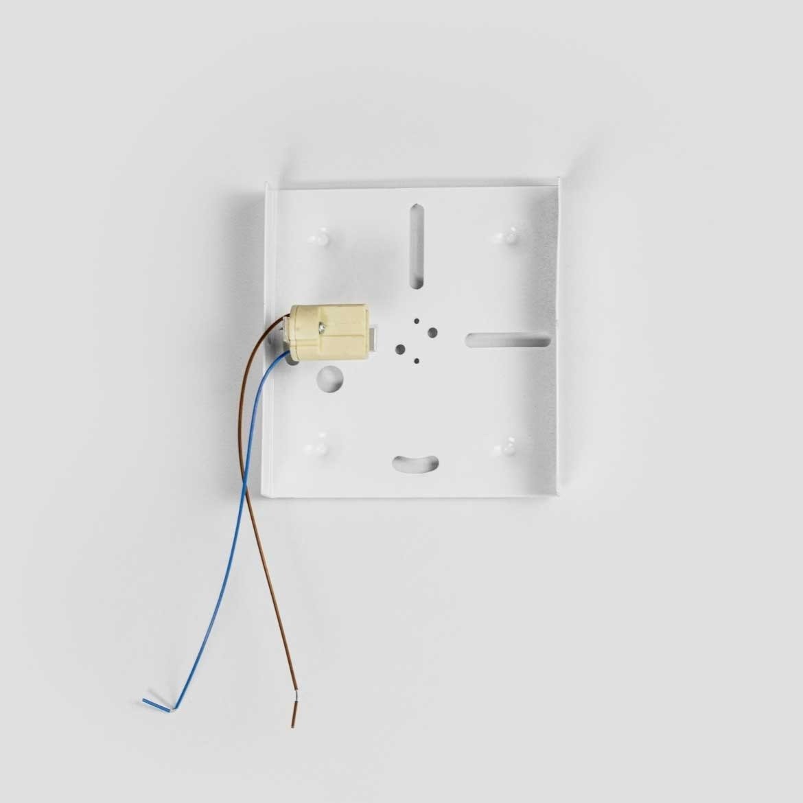 2x Arandela Slim Interna / Externa Marrom Alumínio 2 Frisos Moderna ST2527 - 6